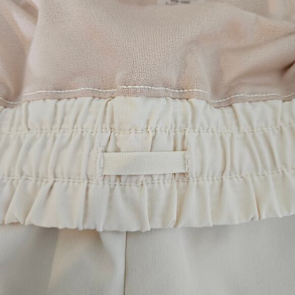 Calia Run Mid-Rise Infinity Athletic Lined Short in Washed Peach | Women's XL - Picture 4 of 12